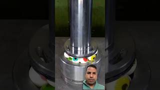 Candy crush by hydraulic press crushing satisfying oddlysatisfying justcrushingcandies [upl. by Tuinenga]