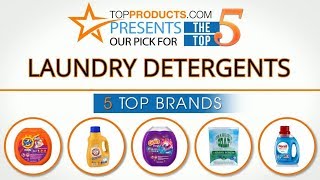 TOP 5 Best Laundry Detergents  Best Laundry Detergent Review 2023 [upl. by Ariajaj]