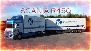 Nauja Scania R450 Švedija 24m ilgis [upl. by Refinej101]