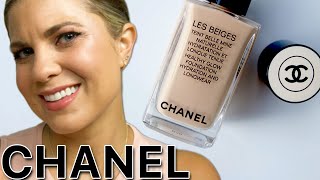 CHANEL Les Beiges Healthy Glow Foundation Review  Swatches TryOn Full Review [upl. by Phillipp]