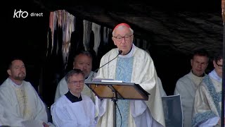 Messe de 10h à Lourdes du 24 juillet 2024 [upl. by Haggi]