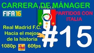 FIFA 16 MODO CARRERA MANAGER 15  LIANDOLA DE SELECCIONADOR [upl. by Weiser146]