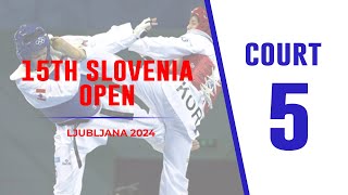 Slovenia Open G1  Ljubljana 2024  Court 5 [upl. by Ynaffi]