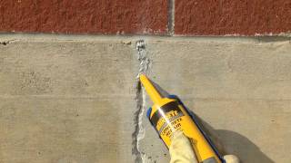 How to Repair Cracks in Vertical Concrete Surfaces with QUIKRETE [upl. by Cusick]