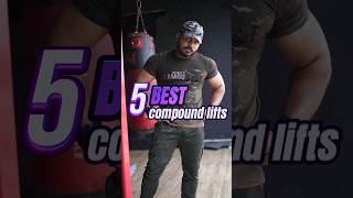 Best Compound Exercises for full body Strength bodybulding ytshortsindia ytshortsindia [upl. by Ninette382]