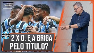 O líder derrapa e o treinador ameaça sair O Grêmio vence o Cuiabá O título ainda é possível [upl. by Claiborn]