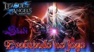 League of angels Heavens Fury Segundo vídeo do jogo evoluindo poder [upl. by Ardnusal]