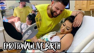 EMOTIONAL LIVE BIRTH  WELCOME BABY CAMILA NATALIA [upl. by Mieka]