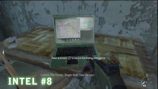 Modern Warfare 2  Act I Takedown Intel locations [upl. by Enirak]