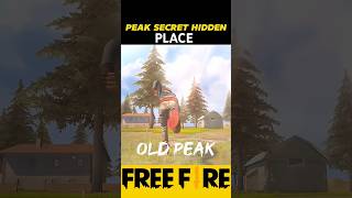 Peak Secret Hidden Place 😱 freefire shorts tranding youtubeshorts [upl. by Alletsyrc188]