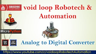 08 Analog to Digital with microPython and ESP8266 amp ESP32 board [upl. by Collimore569]