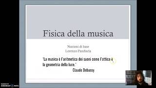 Fisica della musica Il suono [upl. by Sonia]