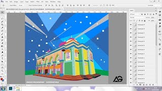 Tutorial WPAP Photoshop Time Lapse 1 [upl. by Sirapal]