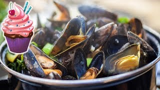 КАК ПРИГОТОВИТЬ МИДИИ  MUSCHELN  How to Cook Mussels [upl. by Brand]