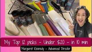 My Top 12 Pampered Chef products  Under 20  in 10 Minutes [upl. by Muraida369]