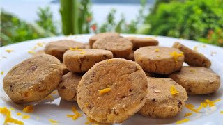 GALLETAS de NARANJA con GARBANZOS Sin GLUTEN Sin AZUCAR VEGANAS SALUDABLES Recetas de Gri [upl. by Gonnella]