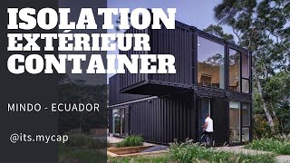 Isolation Extérieure Container et astuces en prime [upl. by Ynnahc]