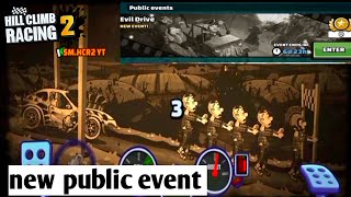 Hill Climb Racing 2 New Public Event Night of the Evil Drift [upl. by Jb]