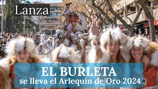 El Burleta se lleva otro Arlequín de Oro y Harúspices el premio del público del desfile de Piñata [upl. by Shirley]