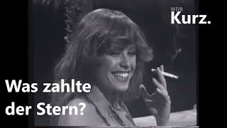 LegendÃ¤r Uschi Obermaier Was zahlte der Stern [upl. by Irt]