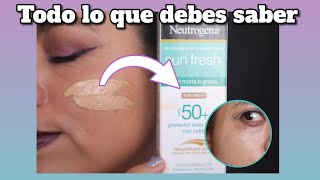 Neutrogena Sun Fresh ¡Todo Lo Que Debes Saber [upl. by Sapowith]