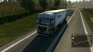 EURO TRUCK SİMULATOR 2 TRUCKERSMP DUİSBURG  CALAİS MAN TGX 4K [upl. by Anua]