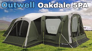 Outwell Oakdale 5PA Tent Overview [upl. by Quintana]