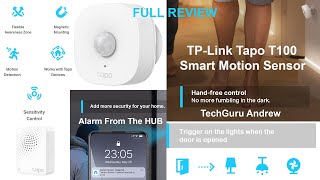 TPLink Tapo T100 Smart Motion Sensor [upl. by Larkin]