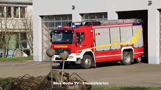 DOPPEL RW  NEUER RW Einsatzfahrten FW Wendlingen amp DRK Wendlingen zu COAustritt [upl. by Kristal]