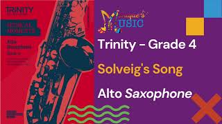 Trinity  Alto  Grade 4  Solveigs Song 62bpm [upl. by Nylde]