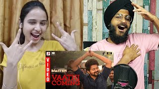 Vaathi Coming Video Song Reaction  Thalapathy Vijay  Anirudh Ravichander  Lokesh Kanagaraj [upl. by Kenji]