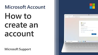 How to create a new Microsoft account  Microsoft [upl. by Montagna386]