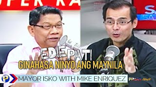 MAYOR Isko Moreno with Mike Enriquez Super Radyo DZBB Full Interview [upl. by Anatole]