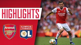 Ceballos makes his Arsenal debut  Arsenal 12 Lyon  Emirates Cup 2019 [upl. by Roos]