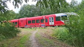 Spoorwegovergang Ruurlo  Dutch Railroad Crossing [upl. by Kciv321]