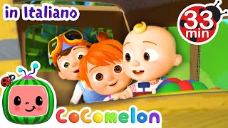 Le Ruote del Bus  CoComelon Italiano  Canzoni per Bambini [upl. by Annaujat879]