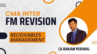 CMA Inter FM Revision  Receivables [upl. by Nevarc791]