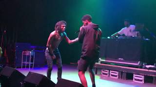 JID brings fan on stageKILLS IT ALL VERSES ON DOWN BAD [upl. by Dowd]