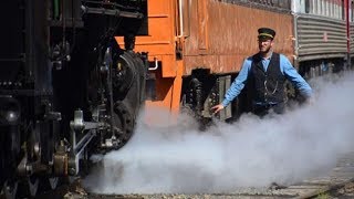 Museumsbahnen im Nordwesten der USA Mount Hood Railroad amp Oregon Coast Scenic Railroad [upl. by Bluh]