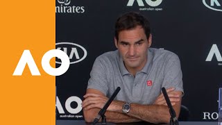 Roger Federer quotToday was horriblequot  Australian Open 2020 Press Conference SF [upl. by Atillertse]