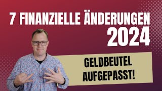 7 wichtige finanzielle Änderungen im Jahr auf den Geldbeutel der Rentner [upl. by Henebry]