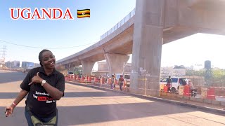 The Kampala Flyover Project Changing The Face Of Kampala uganda Africa [upl. by Ennaeed]