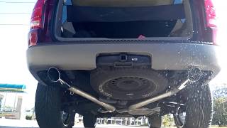 2002 ford explorer 46 v8 dual exhaust MAGNA FLOWS [upl. by Enirehtacyram248]