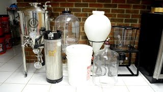 Choosing a Fermenter Bucket Carboy Keg or Conical [upl. by Eiffe695]