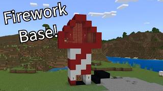 How To Build A Firework Base In Minecraft [upl. by Girand]