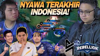 NYAWA TERAKHIR INDONESIA DI MPLI  AYO RBL  REBELLION VS BLACKLIST  MPLI [upl. by Wagstaff919]