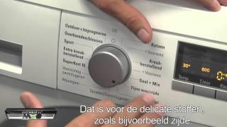 Siemens WM14Q442 Siemens iQ500 wasmachine A 1400 toeren en 8 kilo vulinhoud [upl. by Snell]