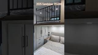 NEW Rear Bunkhouse  2025 Sandpiper 3550BH [upl. by Tessy259]