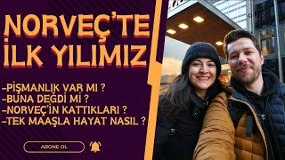 NORVEÇTE GEÇEN 1 SENE  BUNA DEĞDİ Mİ norveç [upl. by Suoiluj517]