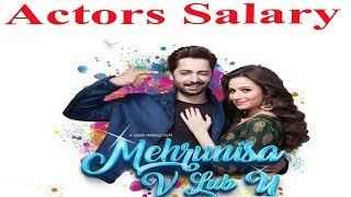 Mehrunisa V Lub U Actors Salary 2017 [upl. by Itsrejk]